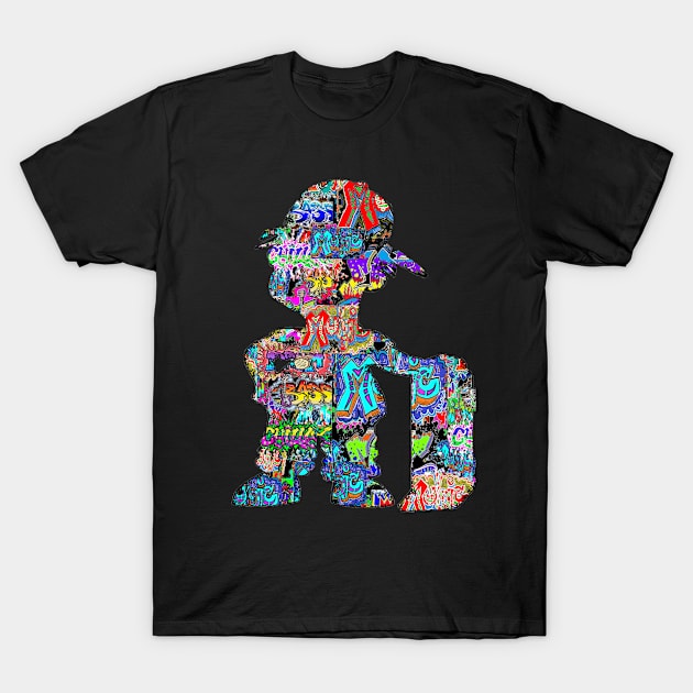 graffiti cartoon pop art fun skater T-Shirt by LowEndGraphics